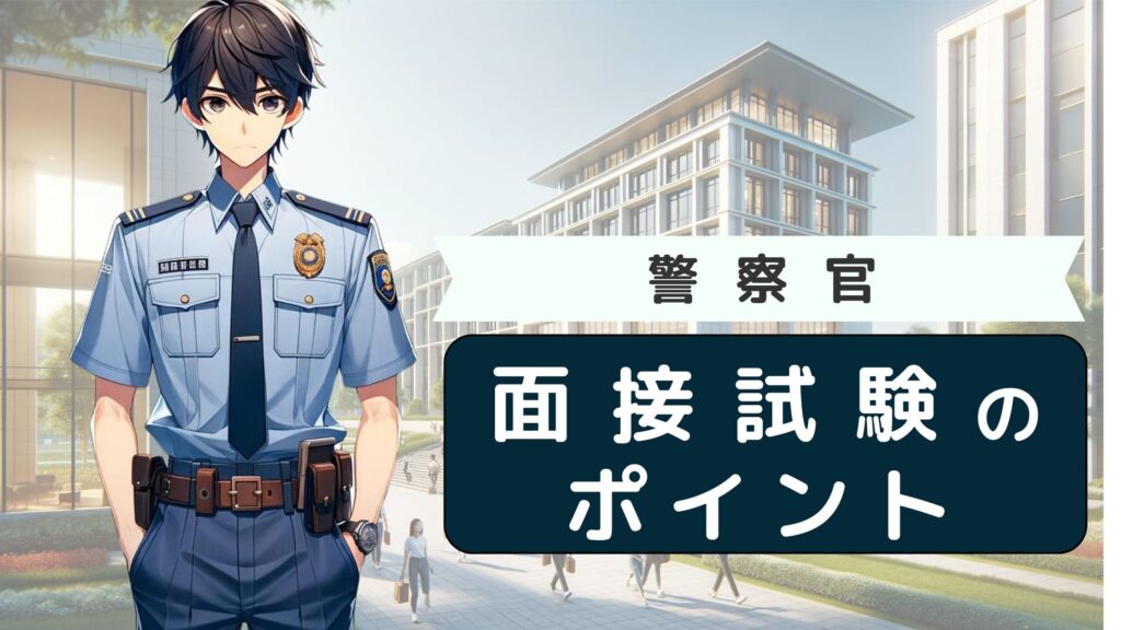 【高卒公務員試験】警察官　面接試験のポイント