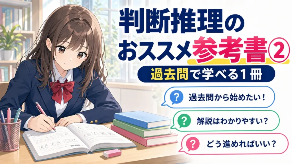 【高卒公務員試験】判断推理のおススメ参考書②